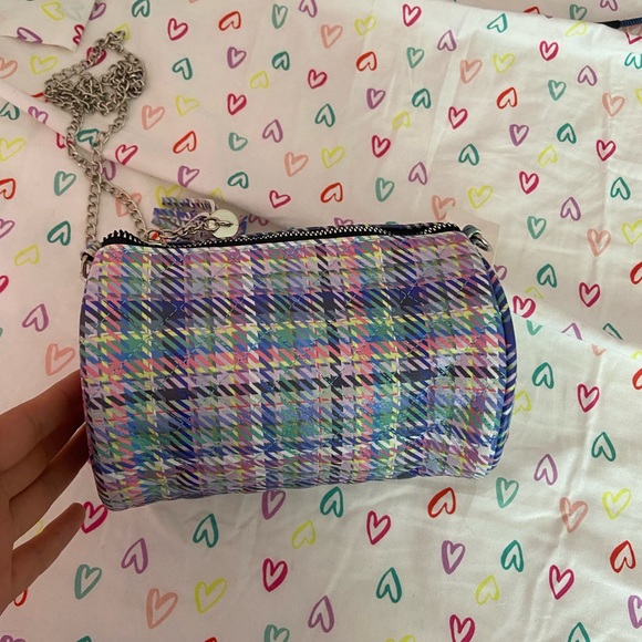 cute plaid mini crossbody bag - Picture 2 of 4